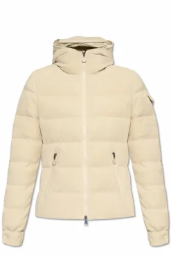 Moncler kremowy Kurtka puchowa `Ivoire`