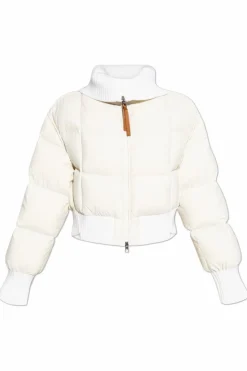 Moncler kremowy Puchowa kurtka ‘Jadeite’