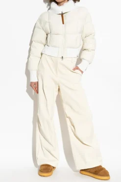 Moncler kremowy Puchowa kurtka ‘Jadeite’