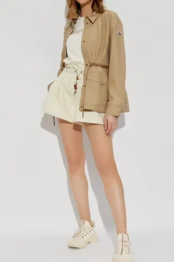 Moncler kremowy Szorty