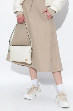 Moncler kremowy Torba na ramię