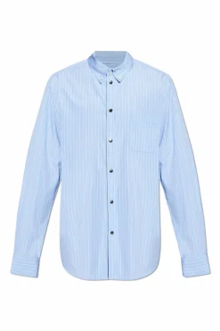 Moncler NIEBIESKI Kurtka `Camicia`