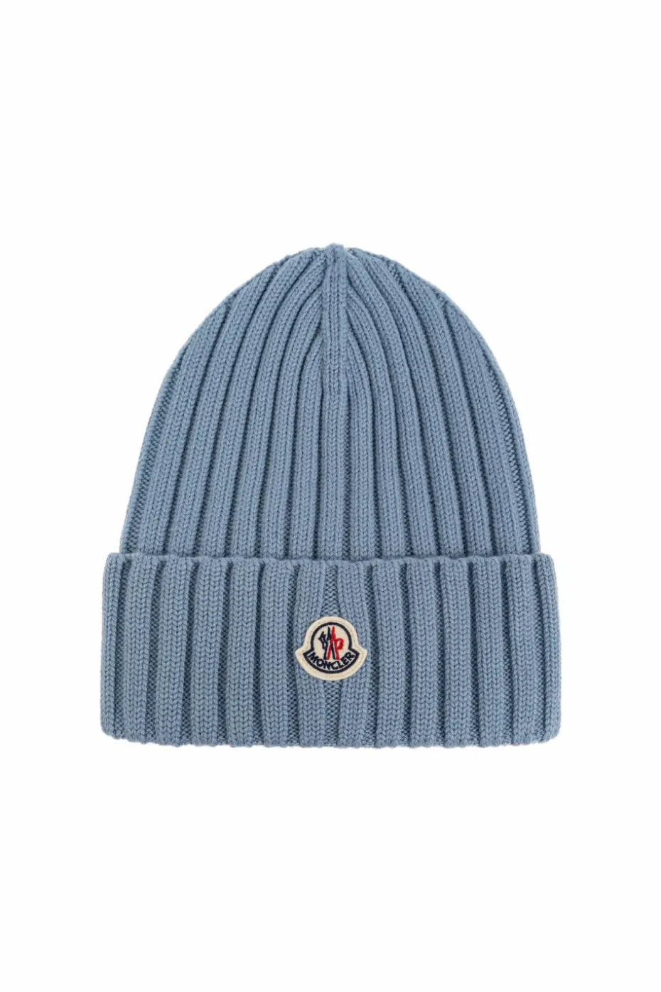 Moncler NIEBIESKI Wełniana czapka