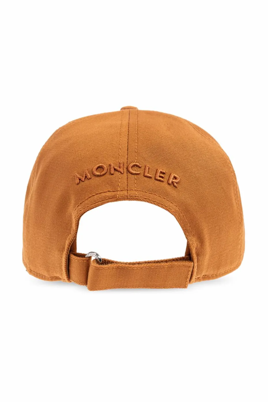 Moncler POMARAŃCZOWY Czapka z logo