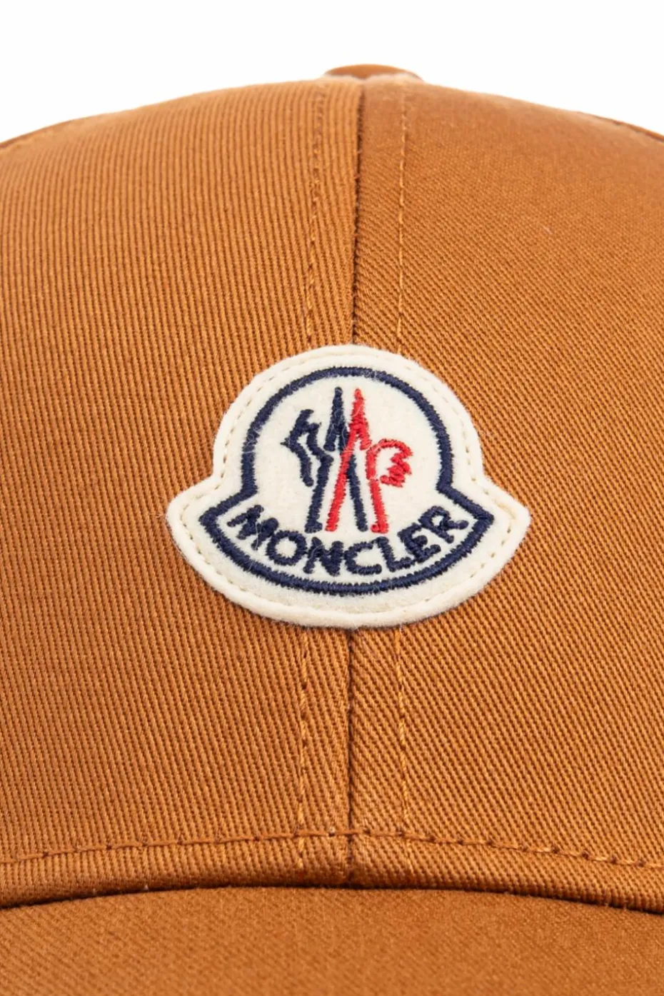 Moncler POMARAŃCZOWY Czapka z logo
