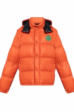 Moncler POMARAŃCZOWY Kurtka `Cyclone`