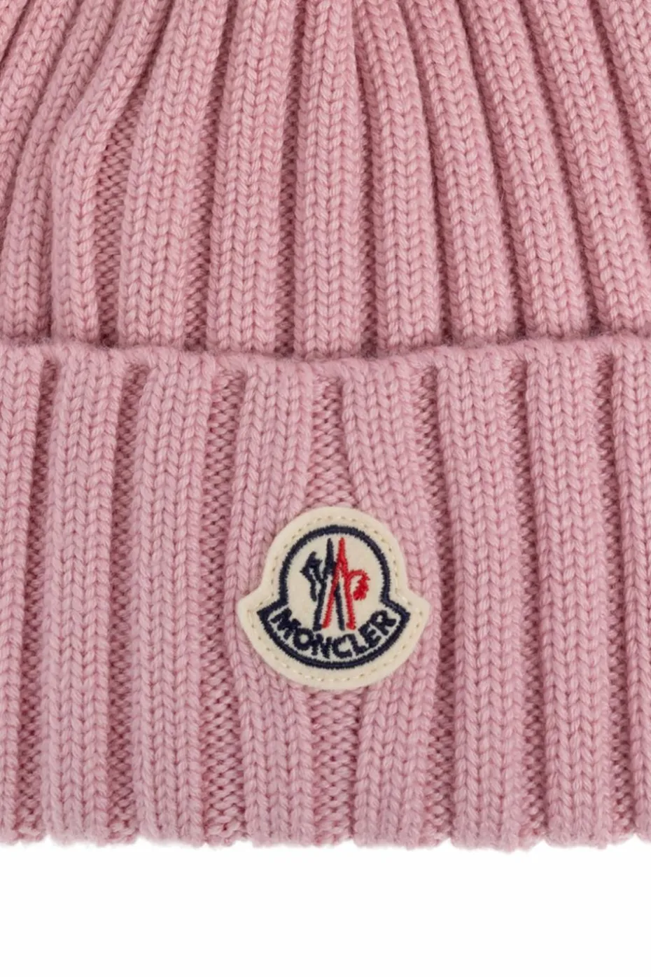 Moncler RÓŻOWY Czapka z pomponem