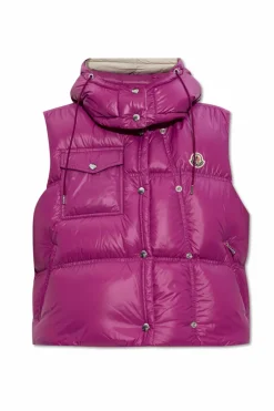 Moncler RÓŻOWY Kamizelka puchowa `Pario`