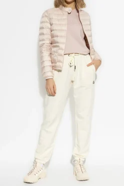 Moncler RÓŻOWY Kurtka puchowa `Lans`