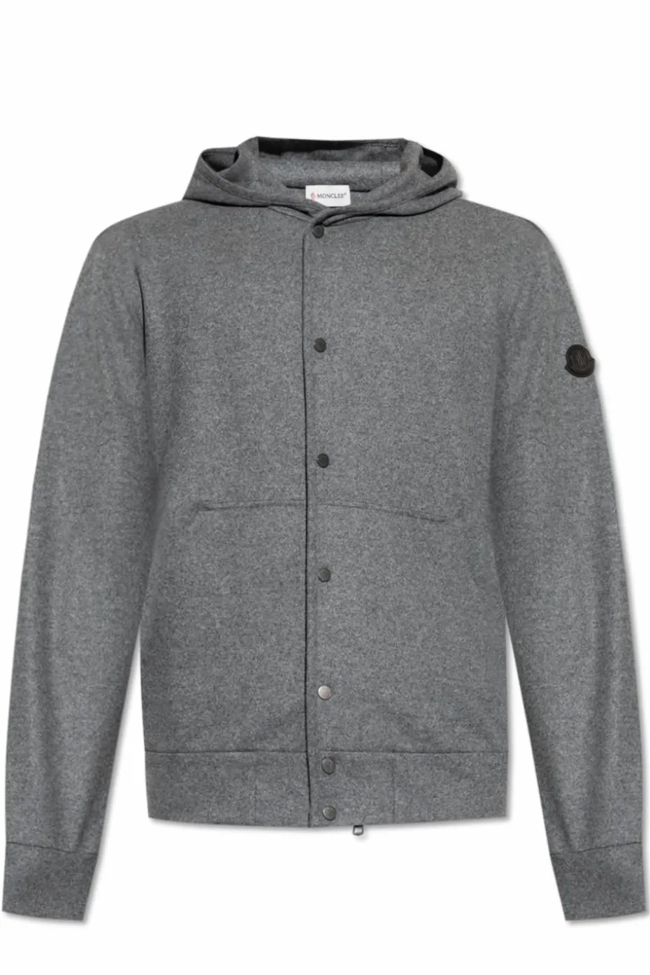 Moncler SZARY Bluza z kapturem `Felpa`