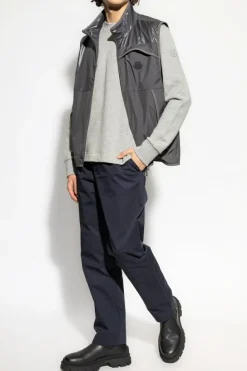 Moncler SZARY Kamizelka `Epeo`