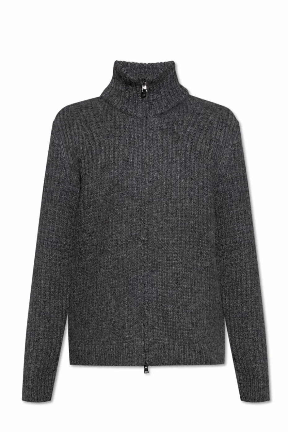 Moncler SZARY Kardigan ze stójką