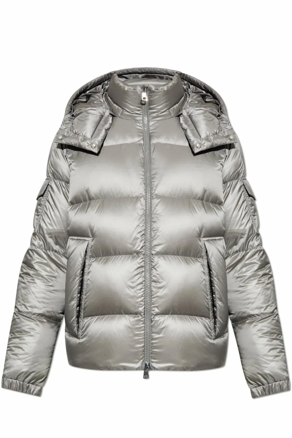 Moncler SZARY Kurtka puchowa `Poiliot`