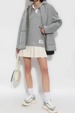 Moncler SZARY Kurtka puchowa `Reposse`