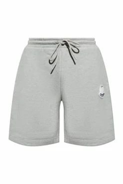 Moncler SZARY Szorty z logo