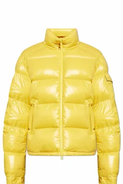 Moncler ŻÓŁTY Kurtka puchowa `Levitha`
