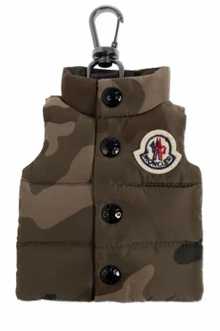 Moncler ZIELONY Brelok na klucze
