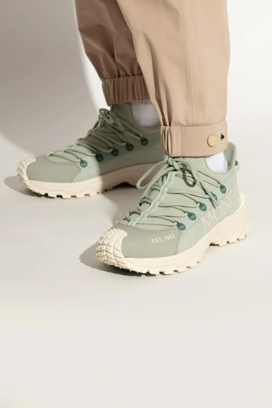 Moncler ZIELONY Buty sportowe `Trailgrip Lite2`