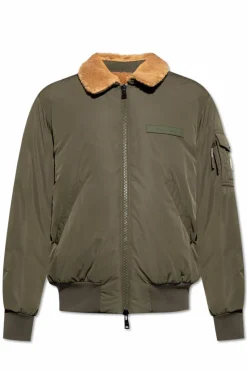 Moncler ZIELONY Dwustronna kurtka `Maulevrier`
