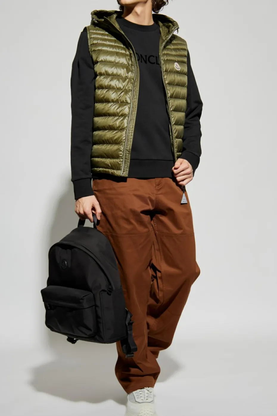 Moncler ZIELONY Kamizelka puchowa