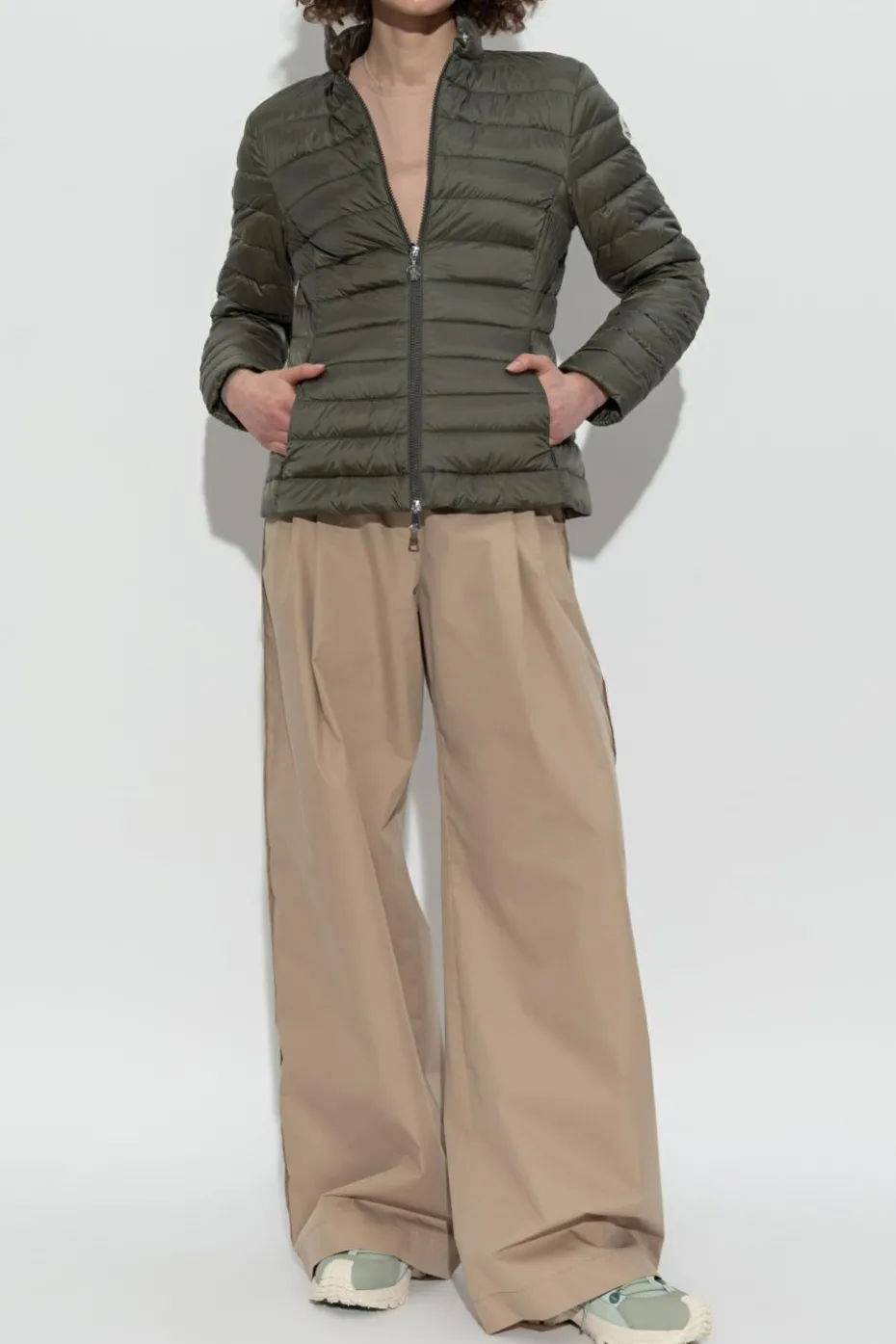 Moncler ZIELONY Kurtka puchowa `Igelle`