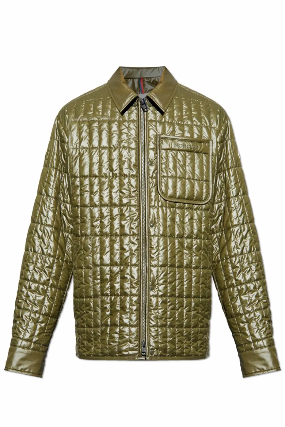 Moncler ZIELONY Ocieplana kurtka `Madiere`