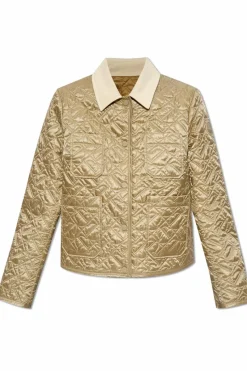 Moncler ZIELONY Pikowana kurtka ‘Varede’