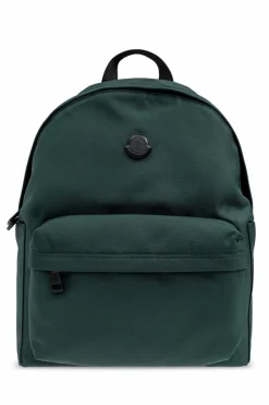 Moncler ZIELONY Plecak z logo