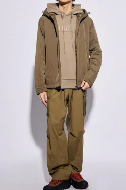 Moncler ZIELONY Spodnie typu ‘cargo’