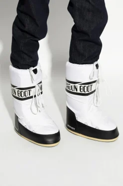 Moon Boot BIAŁY Śniegowce `Icon Nylon`