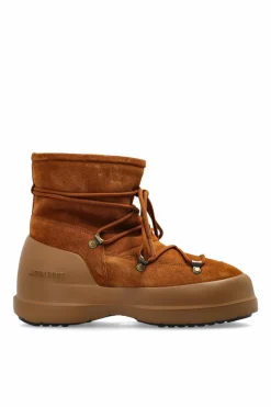 Moon Boot BRĄZOWY Śniegowce `MC Luna Suede`