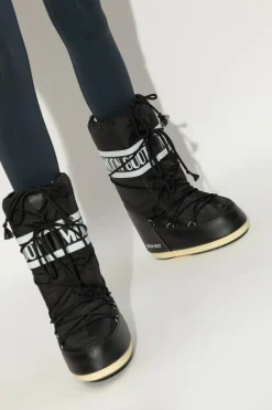 Moon Boot CZARNY Śniegowce `Icon Nylon`
