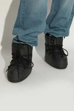 Moon Boot CZARNY Śniegowce `Icon Low Rubber`
