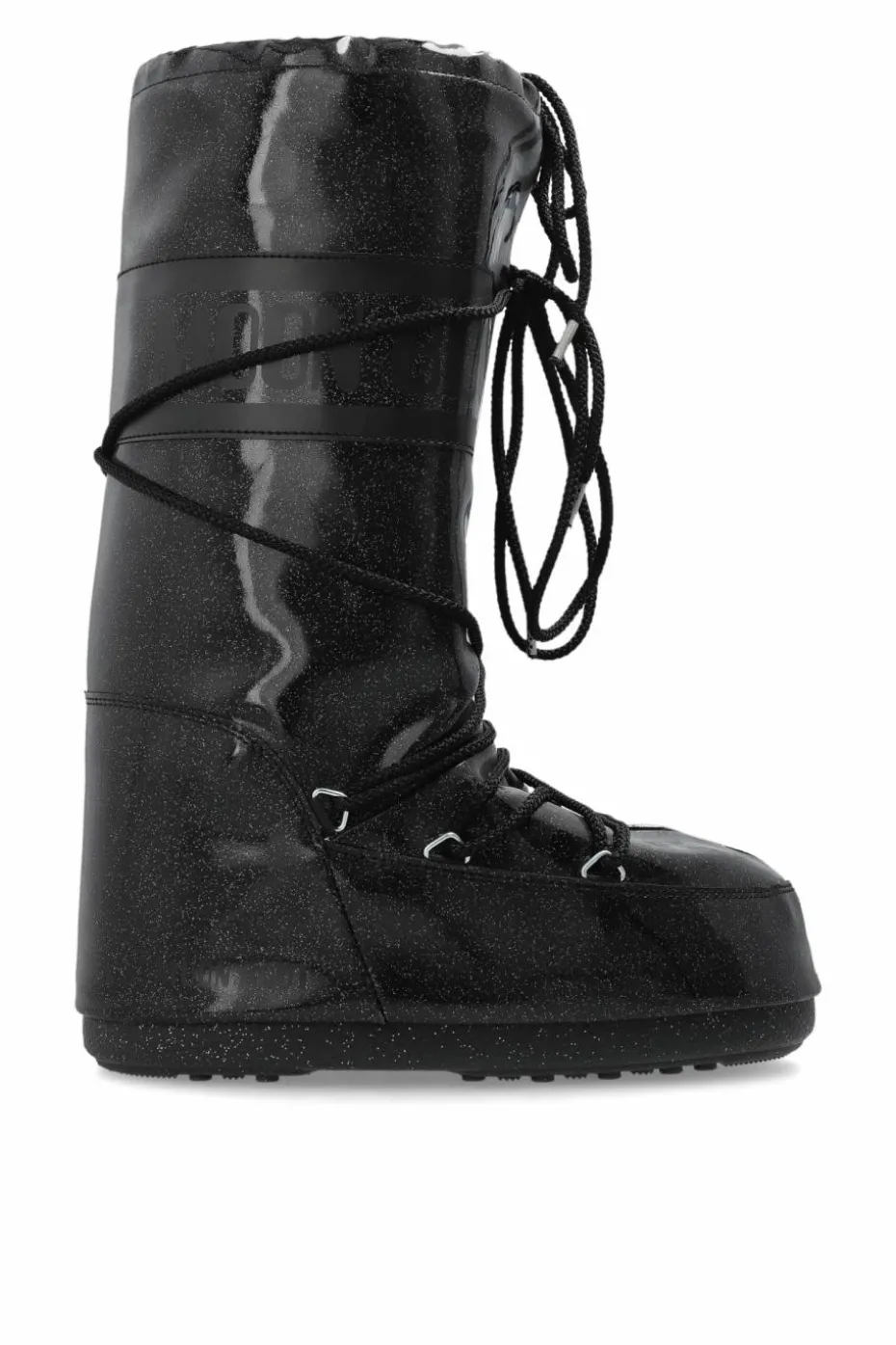 Moon Boot CZARNY Śniegowce `MB Icon Glitter`