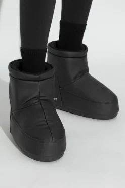 Moon Boot CZARNY Śniegowce `Icon Low Nolace Rubber`