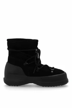 Moon Boot CZARNY Śniegowce `Luna Boot Suede`
