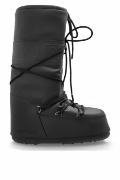 Moon Boot CZARNY Śniegowce `Icon Rubber`