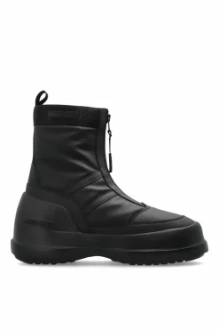 Moon Boot CZARNY Śniegowce `MB Luna Zip`