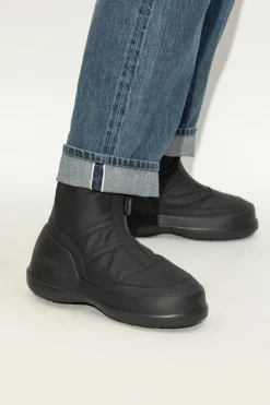 Moon Boot CZARNY Śniegowce `MB Luna Zip`