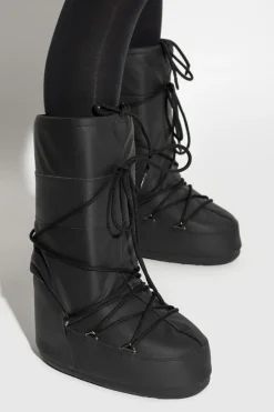 Moon Boot CZARNY Śniegowce `MB Icon Rubber`