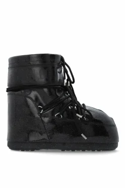 Moon Boot CZARNY Śniegowce `Mb Icon Low Glitter`