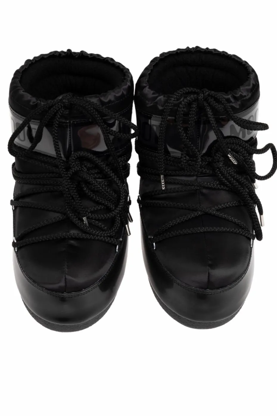 Moon Boot Kids CZARNY Śniegowce `Icon Low Glance`