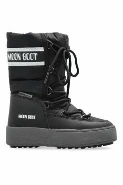 Moon Boot Kids CZARNY Śniegowce `MB JTRACK BOOT`