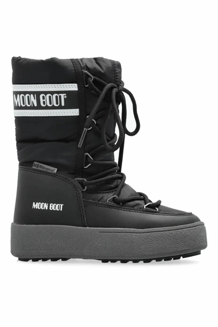 Moon Boot Kids CZARNY Śniegowce `MB JTRACK BOOT`