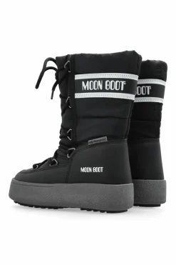 Moon Boot Kids CZARNY Śniegowce `MB JTRACK BOOT`