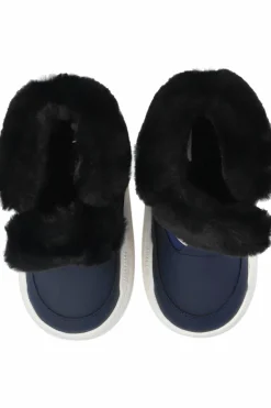 Moon Boot Kids GRANATOWY Śniegowce `MB JR Park Strap`