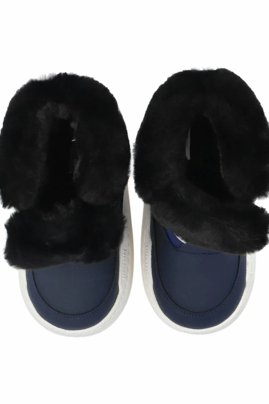 Moon Boot Kids GRANATOWY Śniegowce `MB JR Park Strap`