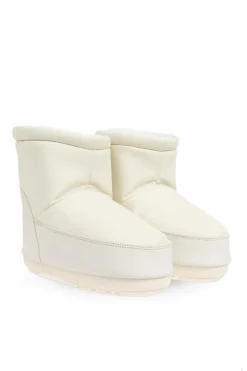 Moon Boot Kids kremowy Śniegowce `Icon Low Nolace Rubber`