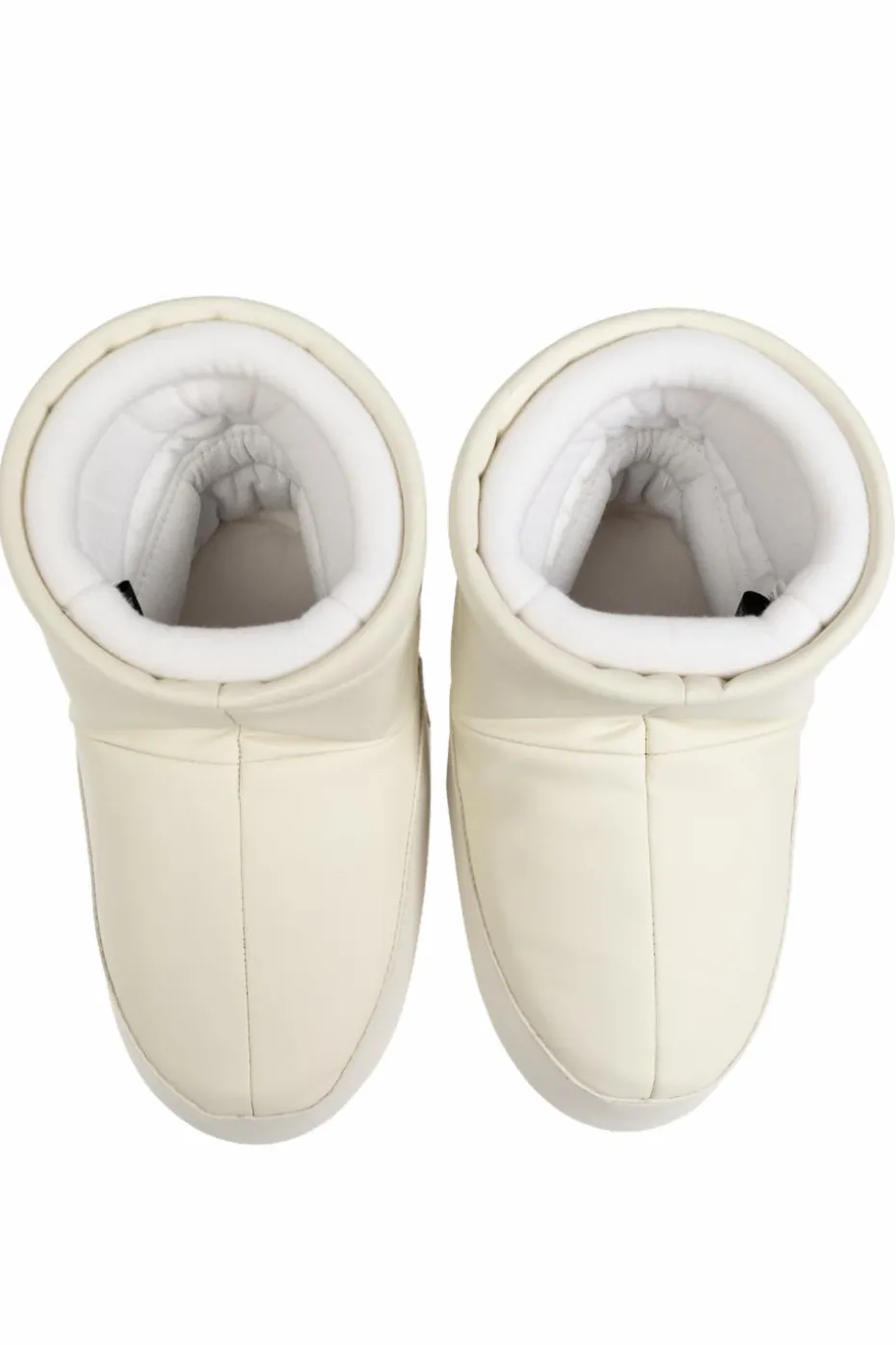 Moon Boot Kids kremowy Śniegowce `Icon Low Nolace Rubber`