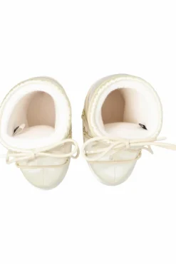 Moon Boot Kids kremowy Śniegowce ‘Icon Pearly’